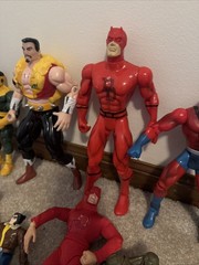 Lot Of 45 Vintage 90s Action Figures Kenner Hulk, Marvel, X-Men, And More