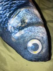 3D Simulation Goldfish Plush Toy 60cm Fancy Carp Stuffed Animal Sofa Pillow