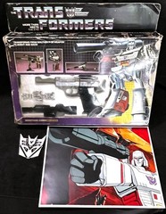 G1 1984 MEGATRON • 100% COMPLETE VINTAGE BOXED • VINTAGE G1 TRANSFORMERS