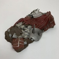 Marvel Legends Diamond Select Cable Battle w Stryfe Diorama Base/Stand Only