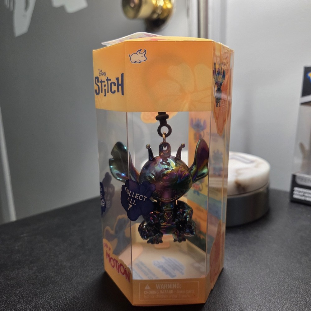 Disney Stitch Chibi In Motion Iridescent Chase