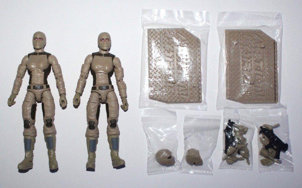 DESERT WARFARE REPUBLIC GUARD Female Lot VALAVERSE ACTION FORCE 6″ Scale 1/12