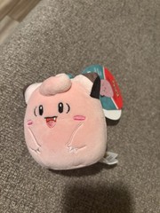 2026 Squishmallows Pokemon CLEFAIRY 3.5” Plush Clip Hard To Find Brand New