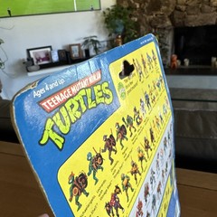Vntg 1991 Playmates TMNT TATOO Teenage Mutant Ninja Turtles MOC Sealed on Card