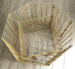 WWE Jakks Pacific Punjabi Prison Cage Match Toy Complete Cage Only