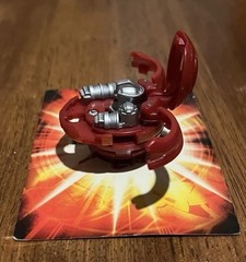 Bakugan Hammer Gorem 580G Red Pyrus Battle Brawlers