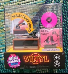 Zuru Mini Brands Vinyl Toy Record Player Really Works Sealed Ready To Ship