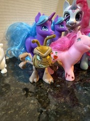 Lot Of 15 Little Pony Horses, Different toys and Makers