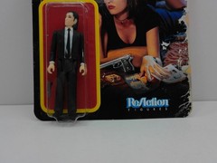 SUPER7 /FUNKO PULP FICTION VINCENT VEGA ACTION FIGURE REACTION MOC NEW