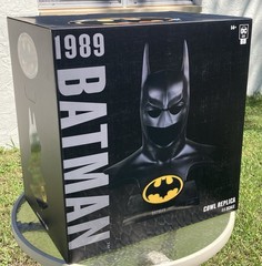 McFarlane Toys DC Direct Batman 1989 Classic Cowl Replica 1:1 Scale New Sealed