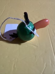 Angry Birds Game HAL TOUCAN 2″ Rovio Green Bird Mini Toy Figure RARE