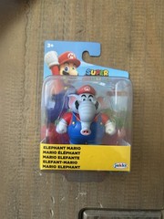 Super Mario ELEPHANT MARIO 2.5 Inch Figure Jakks Pacific NEW In Hand