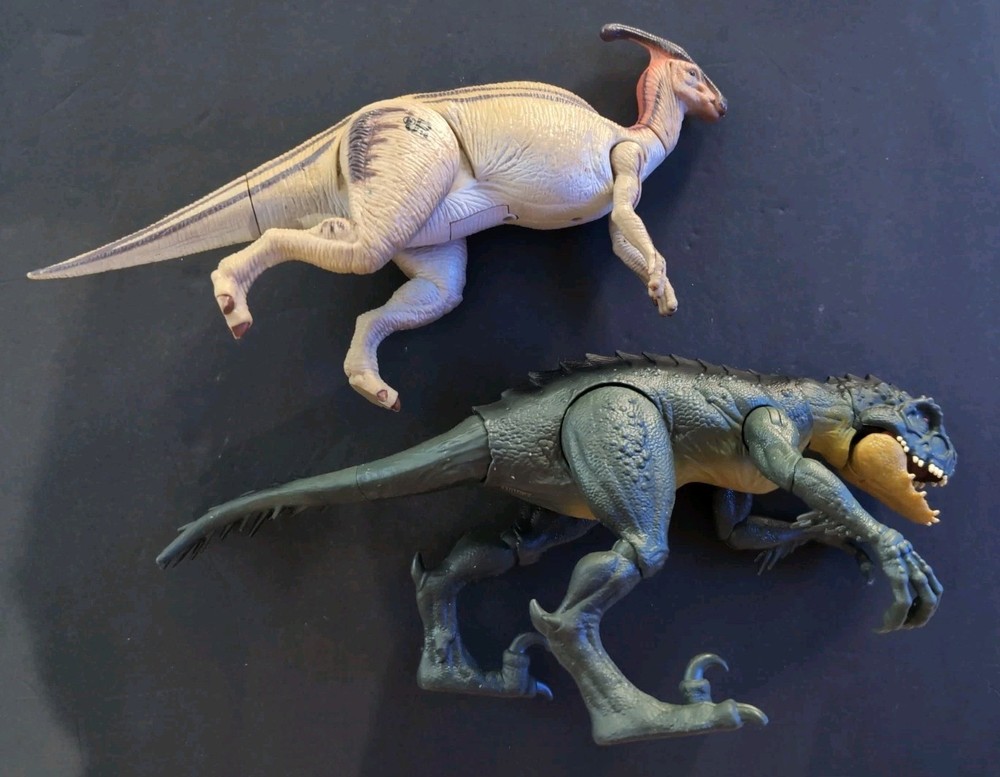 Jurassic Park Dinosaur Lot Parasaurolophus Scorpios Rex