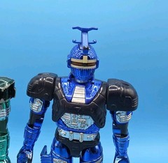 1996 Bandai Beetleborgs Blue Stinger & Green Hunter Action Figure Lot Of 2