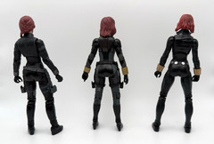 Marvel Legends Black Widow Comic MCU Bundle 6in Hasbro As-IS