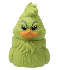 Set Of 4 Mini Tubbz Rubber Ducks Grinch, Santa Costume Grinch,Cindy-lou Who,Max