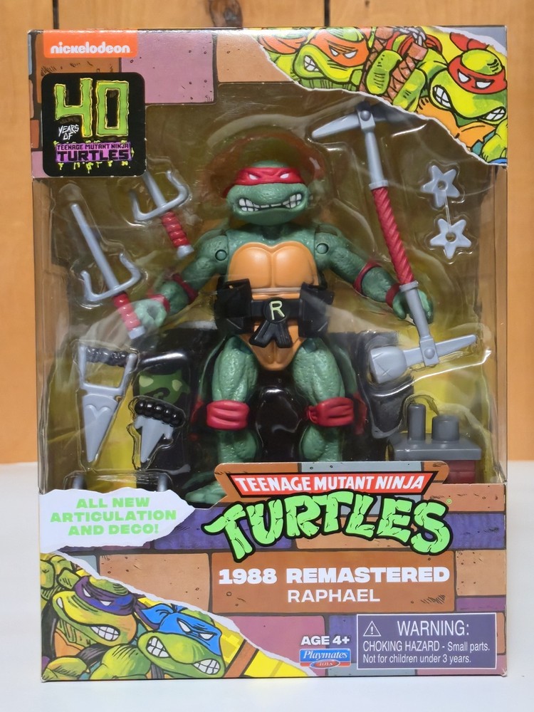 TMNT Teenage Mutant Ninja Turtles 1988 Remastered Raphael NEW RELEASE 2024