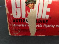 Vintage Original Hasbro G.I. Joe Action Soldier 7500 Double (TM) Box Lid Only