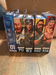 G.i.joe Classified Lot Of 5 Figures NIB – 2 boxes damaged-Figue Mint See Pics