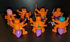 Army Ants Hasbro 1987 Orange: Special Strike Force, Assault & Sniper Teams -Rare