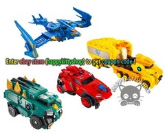 4in1 Quantum Heroes Dinoster Guardians Metatron Dinosaurs Robot Combiner Figure