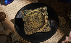 Official League of Legends Arcane Jinx Record Metal Badge Rotatable Souvenir