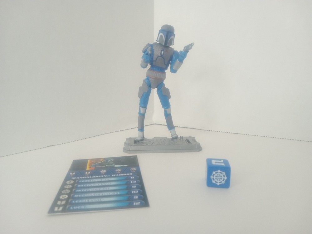 STAR WARS CLONE WARS MANDALORIAN WARRIOR CW29 LOOSE FIGURE