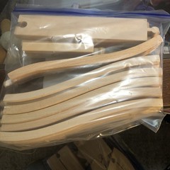 Lot Of About 70 Track Pieces And 20 Additional Train Accessories Parts Used