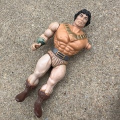 VTG 1983 John Blackstar + Mr. T B.A. Baracus A Team 6” Action Figures Galoob (2)