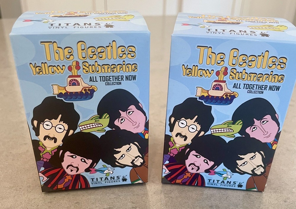 Titans Beatles Yellow Submarine All Together Now 3″ Figure Old John & Old Paul