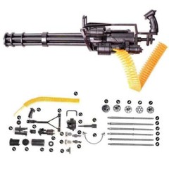 1/6 M134 Minigun Gatling Machine Gun US Army TERMINATOR Toy Gun Assembly Model~