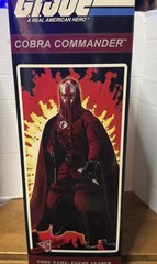 Sideshow Collectibles G.I. Joe Crimson Cobra Commander Enemy Leader 1/6 Scale*86