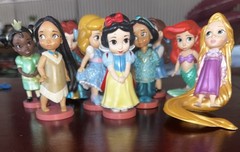 Disney Princess Toddler Dolls Disney Animator’s Collection Lot of 10 figures.