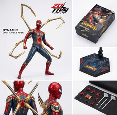 Iron Spider Man No Way Home Action Figure Gold Black Red 6in Collectible Toy