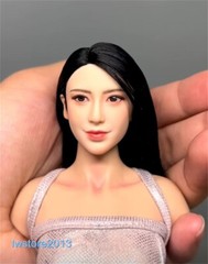 1:6 Beauty Girl Head Sculpt For 12″ Female PH TBL JO UD LD Action Figure Body