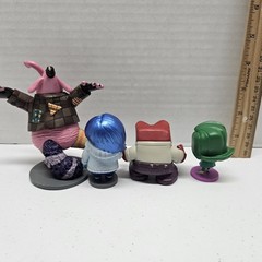INSIDE OUT PVC FIGURE LOT – Bing Bong Sadness Anger Disgust – Disney Pixar