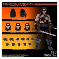 Conan The Barbarian (1982) War Paint Edition Mezco One:12 Collective Figure