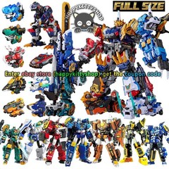 Miniforce Dinoid Warrior Rex Kaiser Tira T-Rex Car Transform Robot Figure Model