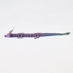 3D Printed Chinese Dragon Full Body Joints That Can Move Home Furnishings AE
