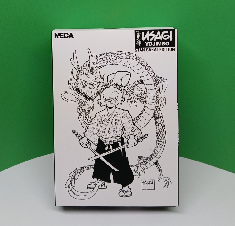 NECA TMNT Usagi Yojimbo Stan Sakai B&W Limited Edition 198/989 Autographed Card
