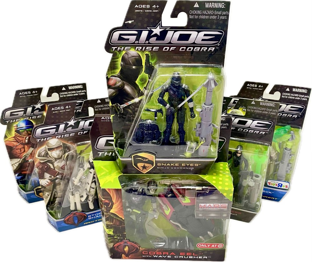 G.I. Joe The Rise of Cobra 2008 Movie Action Figures(Choose the figure you want)