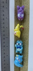Lost Kitties Series 2 Boops ,Bonbon , Professor , And Sid Figures Lot ^..^