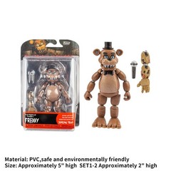 FNAF Action Figure Five Nights at Freddy’s Bonnie Foxy Security Breach Figure OY