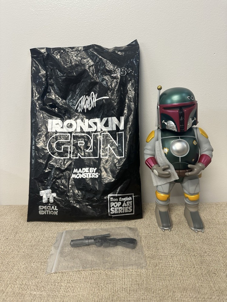 RON ENGLISH “IRONSKIN” Boba Fett Star Wars 261/500. J