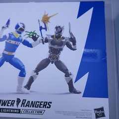 Power Rangers In Space Blue Ranger & Psycho Silver 2 Pack Action Figures