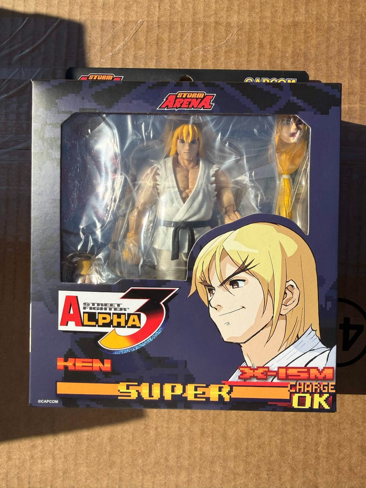 Street Fighter Alpha 3 Storm Arena Ken White Version BBTS 2025 Exclusive