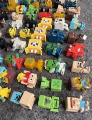 HUGE 110 Pc Lot Minecraft Jada Toys 40 Metalfigs Die-cast & 70 Plastic Figures