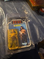 Vintage Star Wars Return Of The Jedi Rancor Keeper Near MOC Card Back No. 71350