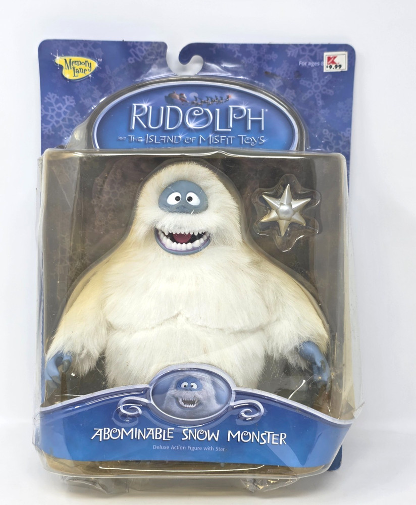 2002 Rudolph Island of Misfit Toys Abominable Snow Monster Figure MOC Memory Lan