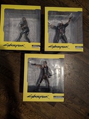 Cyberpunk 2077 Johnny/Jackie/Female V Figure Dark Horse Deluxe Collectible 9.5”